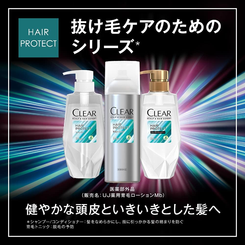 CLEAR(クリア) ヘアプロテクト メンズ 男性用 スカルプケア 頭皮 シャンプー つめかえ用 560g クリア フローラル