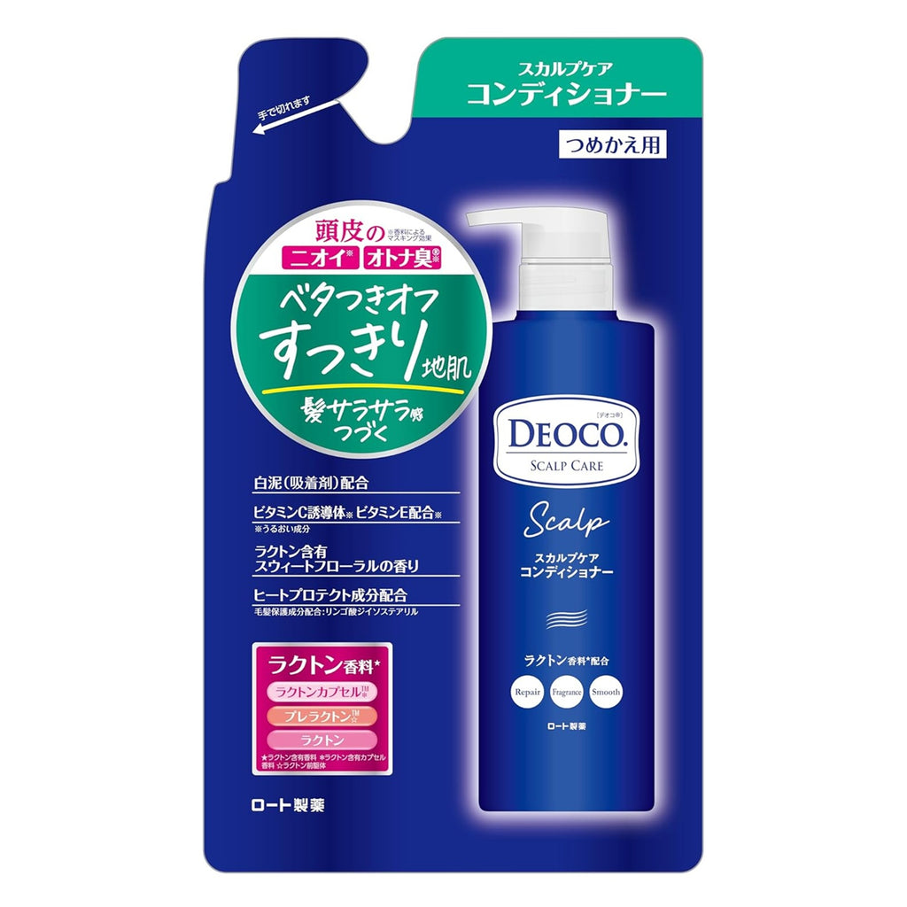 デオコ スカルプケアコンディショナー つめかえ用 370g スウィートフローラルの香り